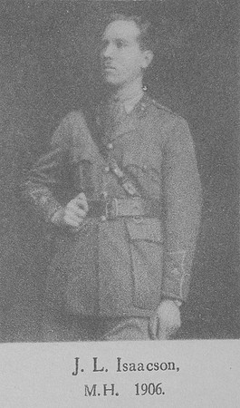 Isaacson J L Lt Royal Flying Corps