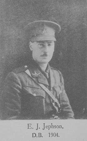 Jephson E J Captain 9th Norfolk Regiment
