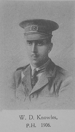Knowles W D Captain 5th South Lancs Regiment