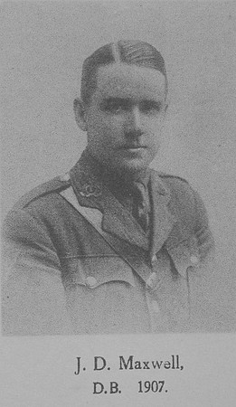 Maxwell J D 2nd Lt 11th Suffolk Regiment