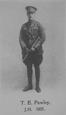 Pawley T E Captain Kent Cyclist Battalion