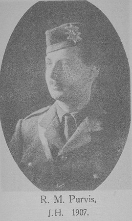 Purvis R M Captain 2nd Black Watch