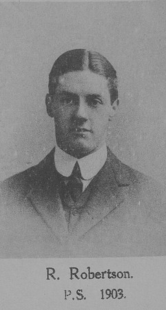 Robertson R Captain 10th Highland Light Infantry