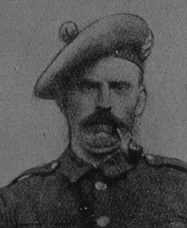 Ferguson J Pte 25813 6th Cameron Highlanders