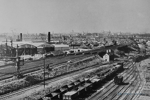 Railway Lines At Deptford 1940s