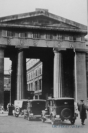 The Doric Arch Euston Station 1940s