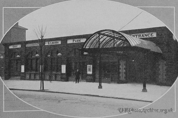 Kilburn Park Station Entrance 1914