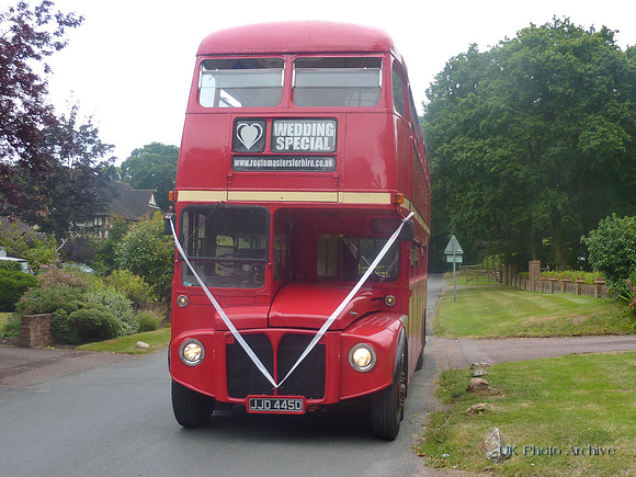 Routemaster Bus RML 2450  JJD 445D In Ashtead Park