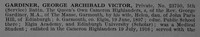 Gardiner G A V Pte 23750 5th Cameron Highlanders Obit Part 1