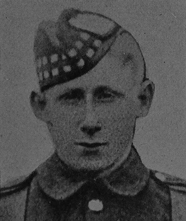 Gove A Pte 2892 7th Gordon Highlanders