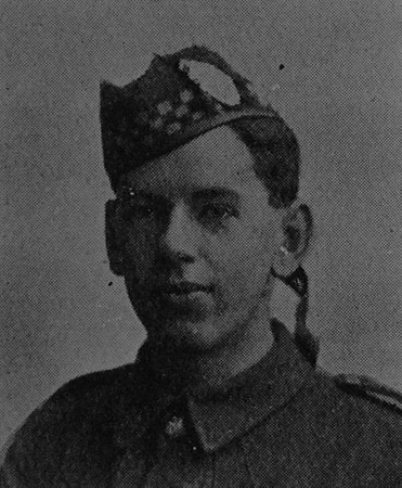 Grigor W Sergt 9370 14th Argyll & Sutherland Highlanders