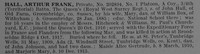 Hall A F Pte 202894 4th Queens Royal West Surrey Regiment