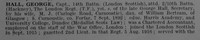 Hall G Captain 14th London Regiment Attd 10th London Regiment Obit Part 1