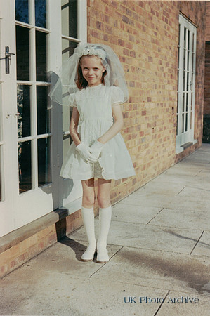 Jane Rogers 1st Holy Communion 2 The Priors Ashtead 1967