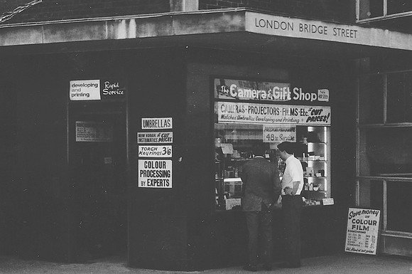 The Camera And Gift Shop London Bridge Street London 1960s Photo No 1