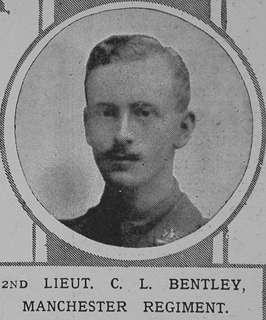 Bentley C L 2nd Lt Manchester Regiment The Illustrated London News 21st Nov 1914