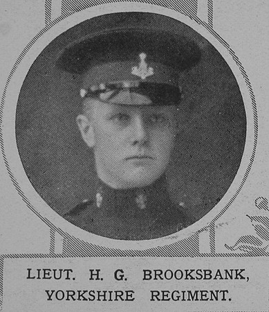 Brooksbank H G Lt Yorkshire Regiment The Illustrated London News 9th Jan 1915