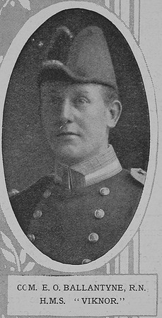 Ballantyne E O Comm HMS Viknor Royal Navy The Illustrated London News 6th Feb 1915