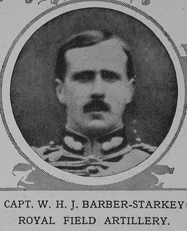 Barber-Starkey W H J Captain Royal Field Artillery The Illustrated London News 21st Nov 1914