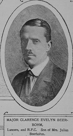 Beerbohm C E Major Royal Flying Corps The Illustrated London News 27th Oct 1917