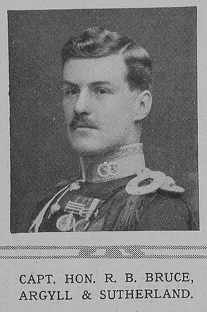 Bruce R B Captain The Hon Argyll And Sutherland Highlanders The Illustrated London News 14th Nov 1914