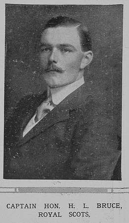 Bruce H L Captain The Hon 2nd Royal Scots The Illustrated London News 2nd Jan 1915