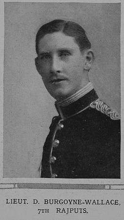 Burgoyne-Wallace D Lt Indian Army The Illustrated London News 20th Mar 1915