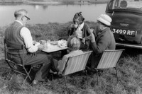 Picnicking On The Banks Of The River Trent In Laneham 1961