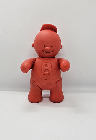 Bassets Vinyl Red Jelly Baby Toy 1988