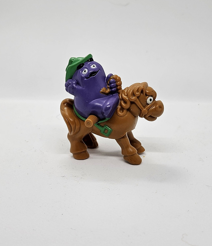 Rodeo Grimace On A Horse