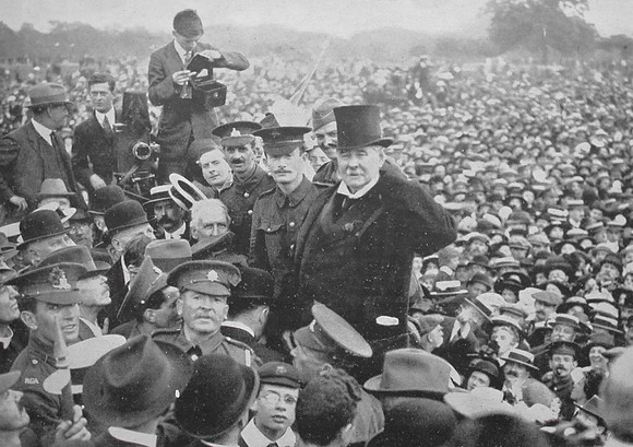 Sergt Michael OLeary VC Honoured At Hyde Park By Half A Million People July 1915