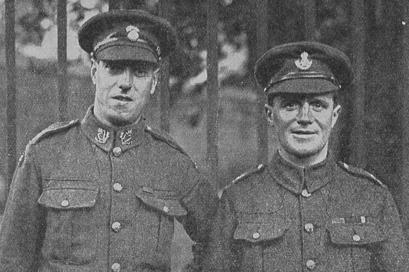 Sykes E Pte VC Northumberland Fusiliers Heaviside M Pte VC Durham Light Infantry