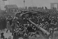 A Tank In Trafalgar Square During Tank Week