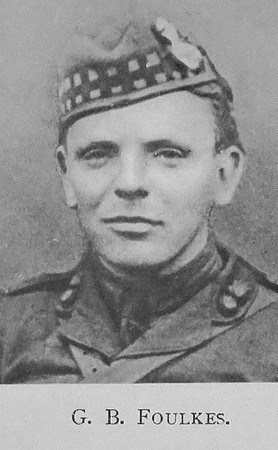 Foulkes G B Captain 6th Royal Scots Fusiliers
