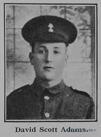 Adams D S L/Sergt 3022 7th London Regiment