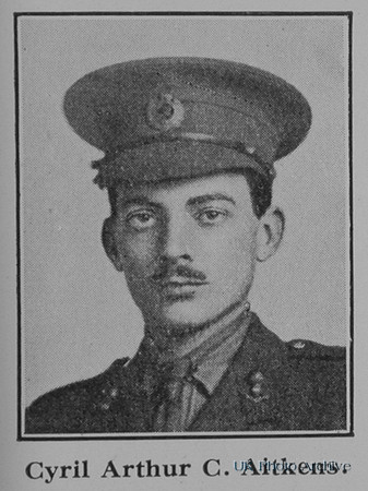 Aitkens C A C 2nd Lt Royal Engineers