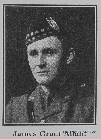 Allan J G Lt 9th Gordon Highlanders