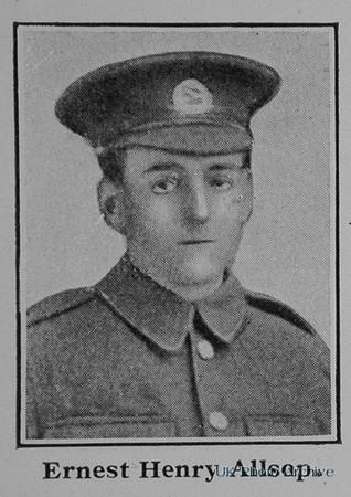 Allsop E H Pte 22384 14th York and Lancs Regiment