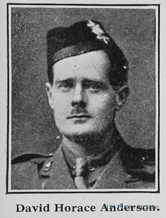 Anderson D H 2nd Lt 2nd Black Watch