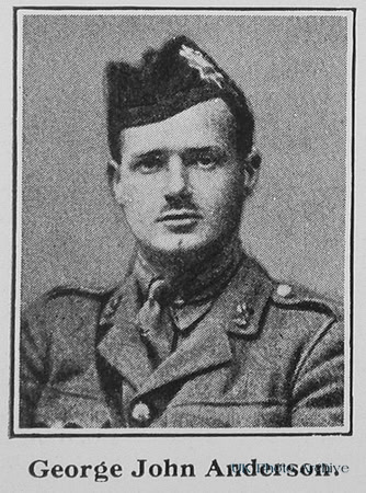 Anderson G J 2nd Lt 2nd Black Watch