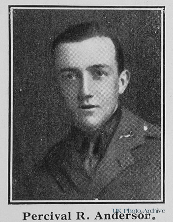 Anderson P R 2nd Lt 13th West Yorkshire Regiment