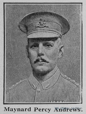 Andrews M P Captain 4th West Riding Regiment