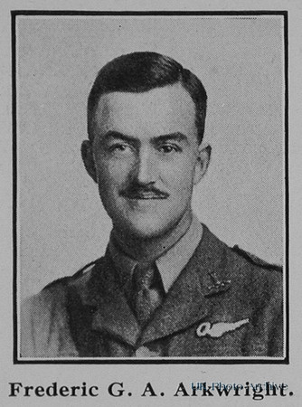 Arkwright F G A Captain 11th Hussars Attd Royal Flying Corps