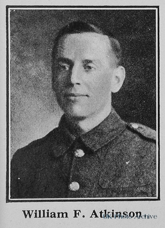 Atkinson W F Pte 13607 6th East Yorks Regiment
