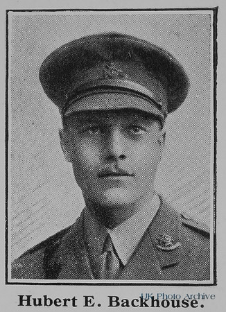Backhouse H E Captain 2nd Notts And Derby Regiment