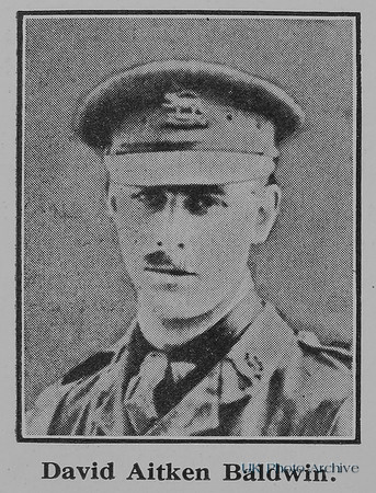 Baldwin D A Lt 8th Leicestershire Regiment