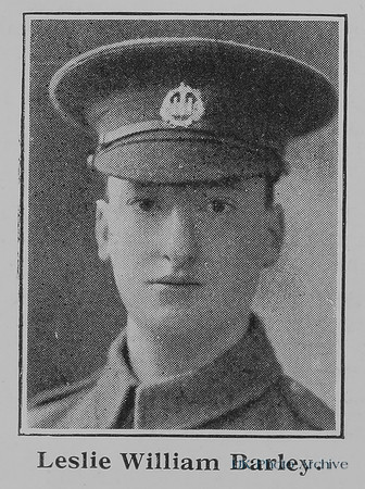 Barley L W Pte 13192 9th Essex Regiment