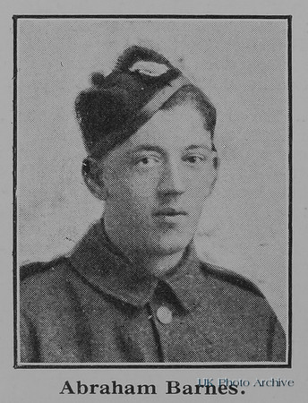 Barnes A Pte 12765 10th Highland Light Infantry