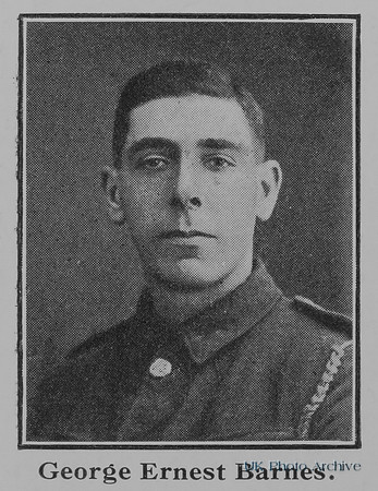 Barnes G E Pte 7280 1st Honourable Artillery Company