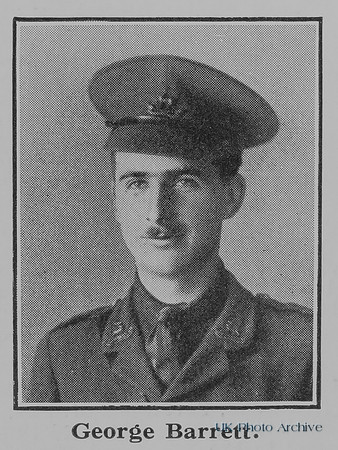 Barrett G Lt 12th Royal Warwickshire Regiment